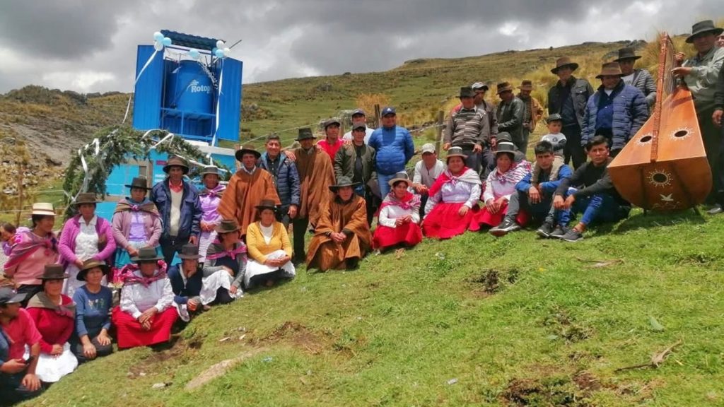 38 familias de Purupurucha ya cuentan con agua potable y saneamiento