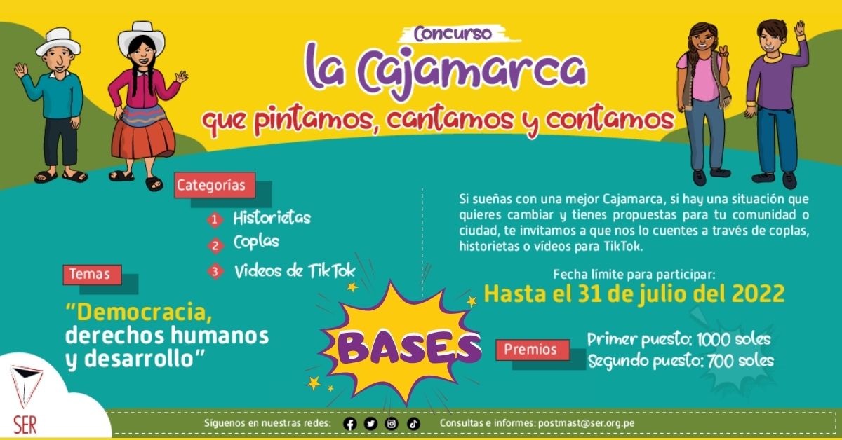 Bases del concurso “La Cajamarca que pintamos, cantamos y contamos”